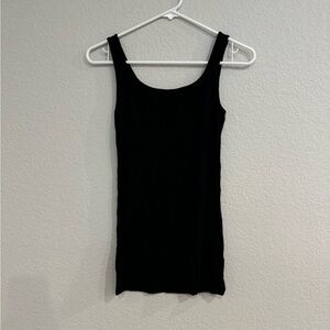 Black tank top
